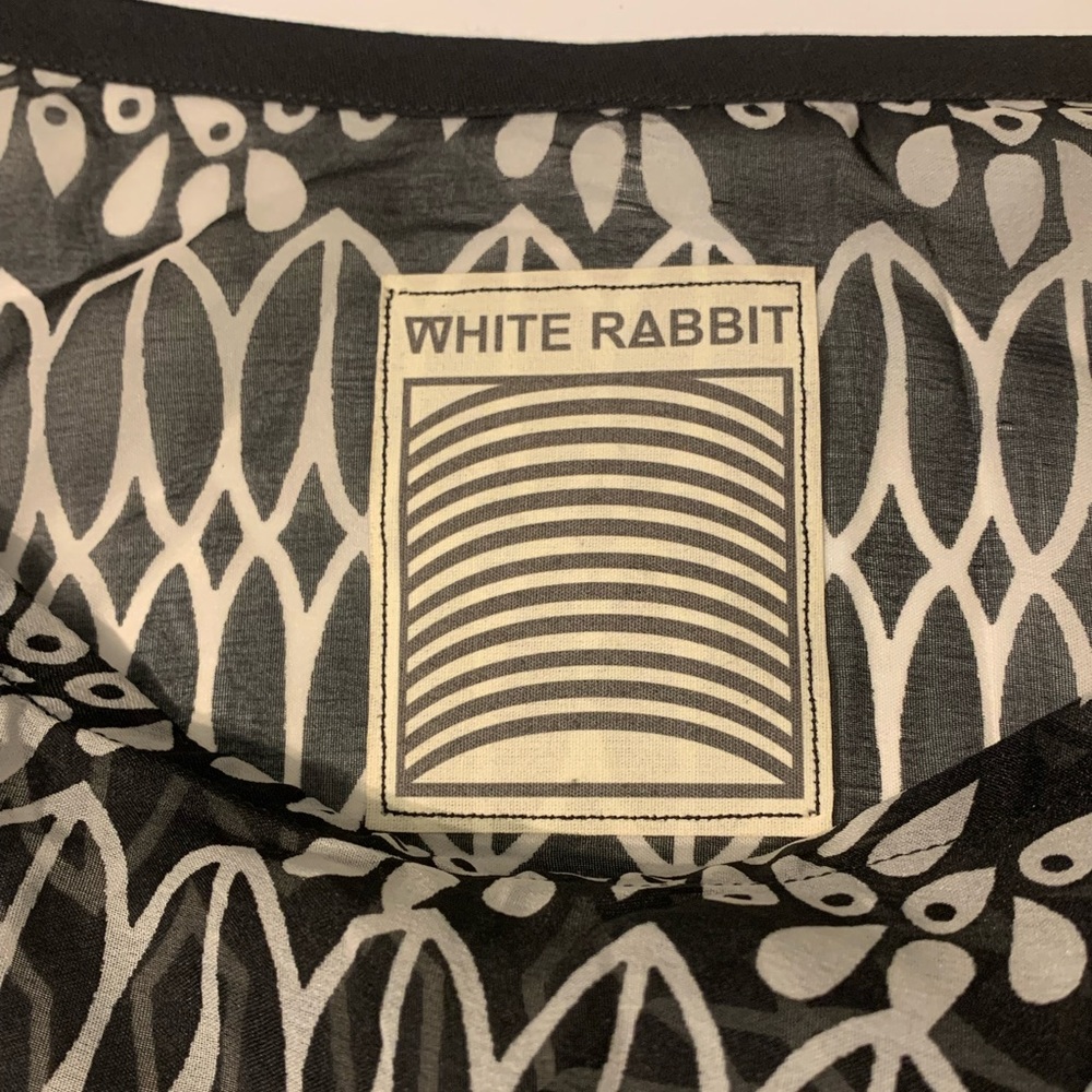 White Rabbit Sheer Crop Top - Picture 2 of 5